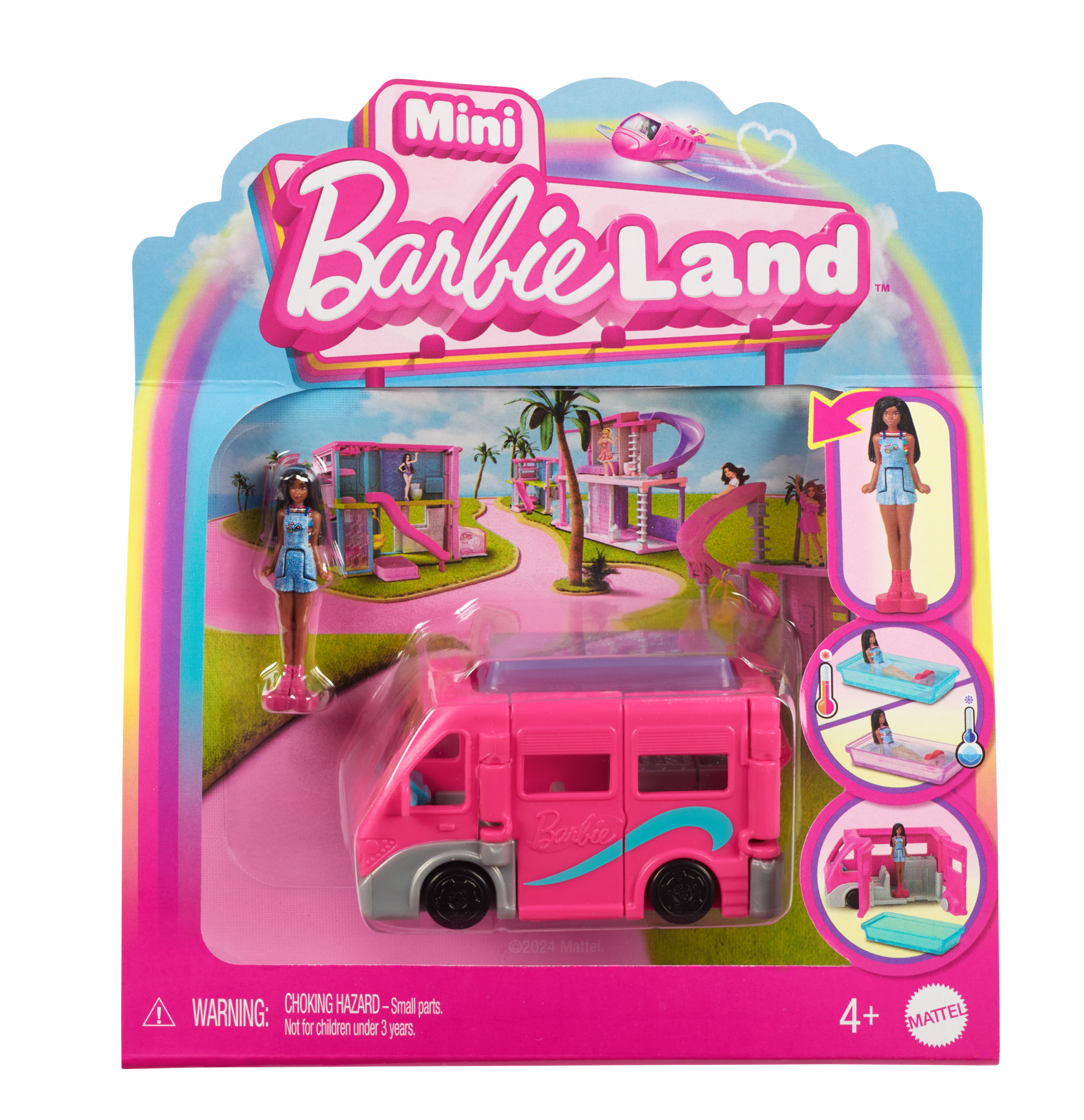 Barbie  Mini Barbieland  Coffret  Autocaravane de Rêve, Poupée